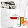 Alarme Camping Car Intégral - sans abonnement Connectée sans-fil avec carte SIM 4G